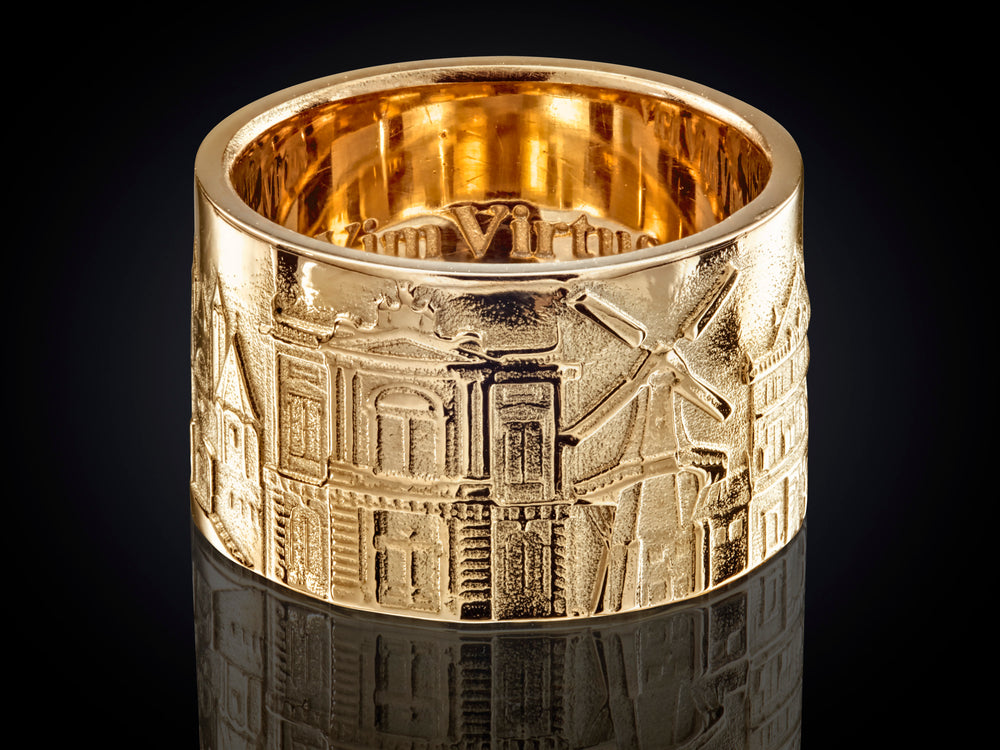 City Jewels | gouden Haarlem ring